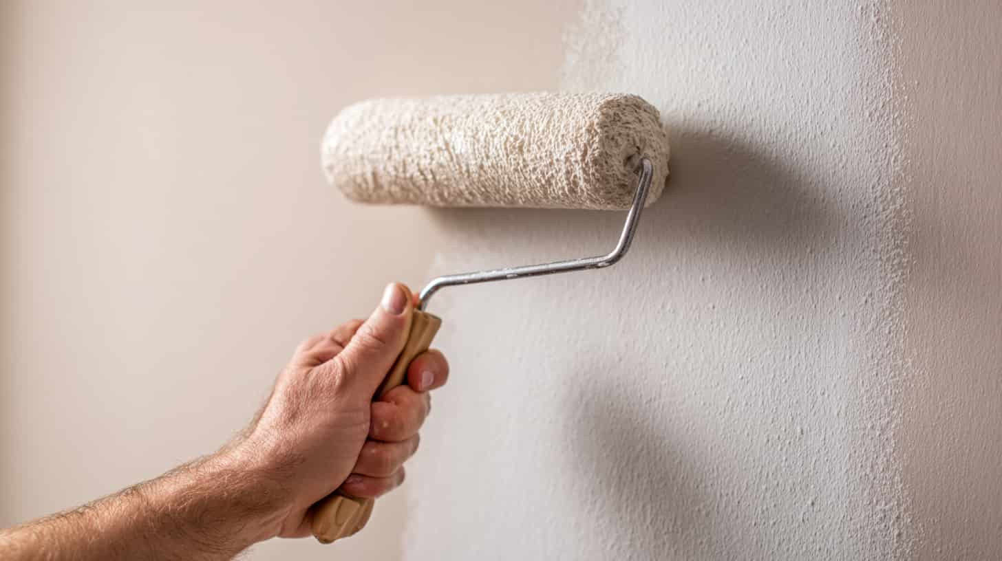 Seinien maalaus – ammattilaisen käsi maalirulli seinällä
