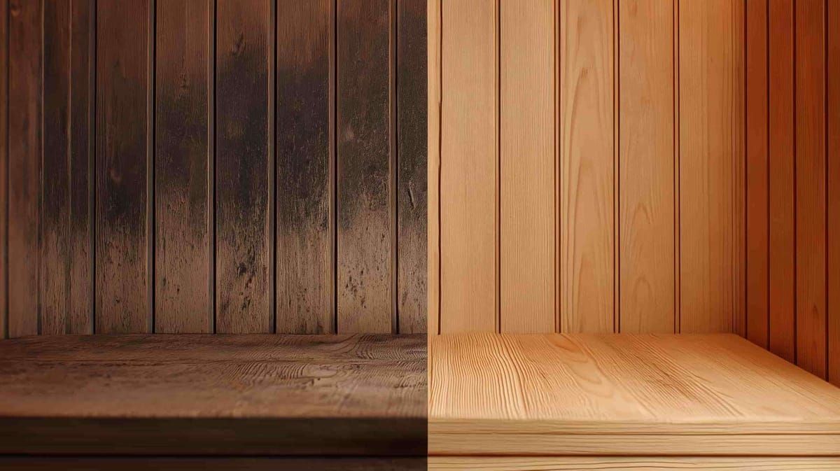 Saunan kosteusongelmat – tunkkainen sauna ja korjauspolku